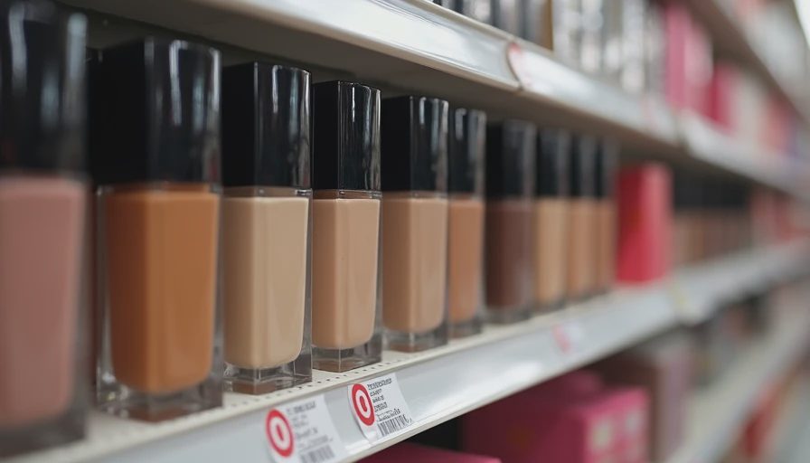 Drugstore beauty shelf with everyday repurchase picks for a workday makeup routine