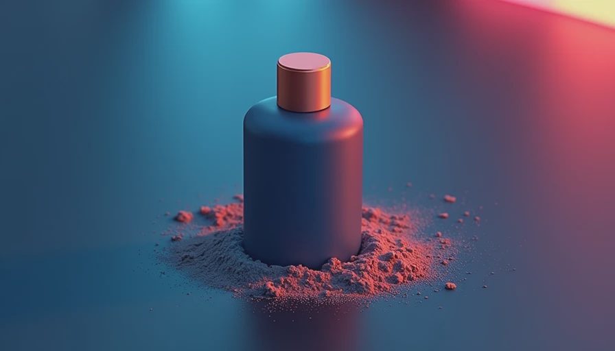 Illustration for arrowroot dry shampoo