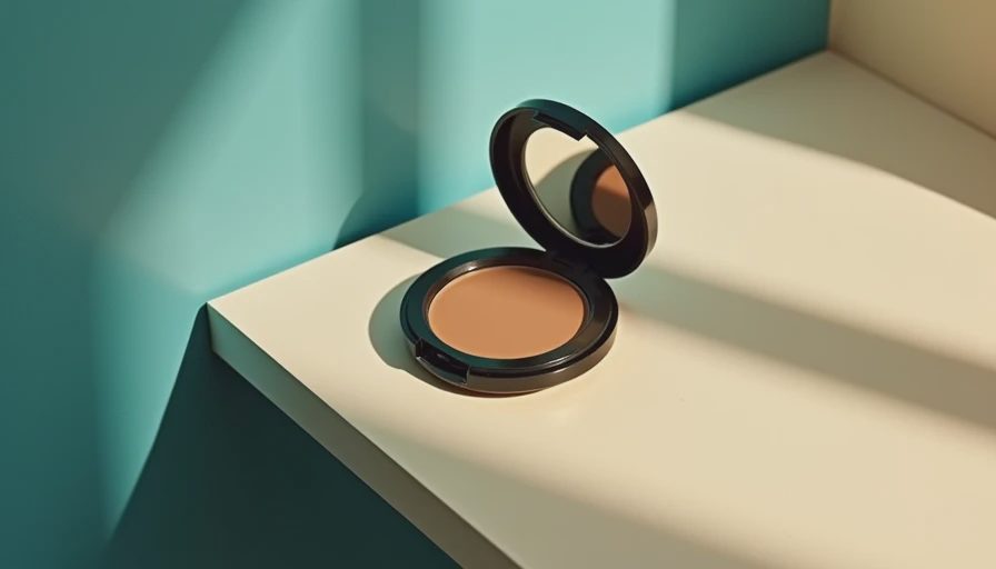 Visual context for where does bronzer go