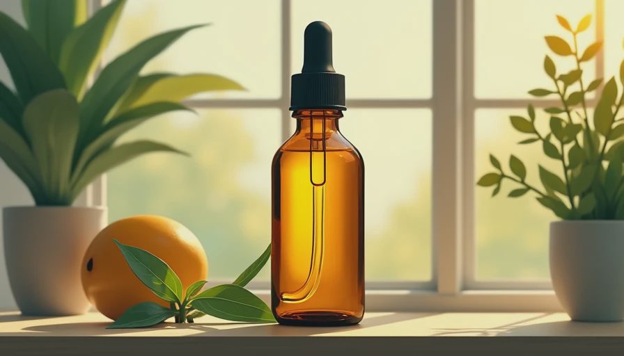 Visual context for argan oil hair treatment